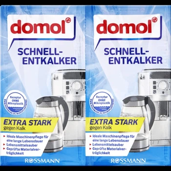 Засіб для видалення накипу domol Schnell-Entkalker Extra Stark 2x15 г (2 порції)