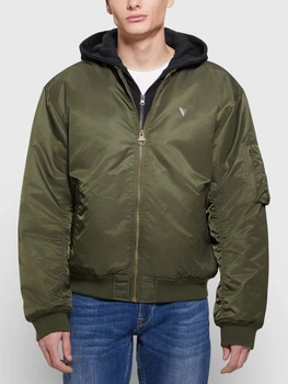 Бомбер мужской Guess 639768663 L Зеленый (1162638972)