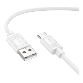 Кабель USB Hoco X122 Silicone Type-C 3A Білий