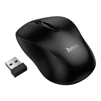 Беспроводная компьютерная мышь Hoco GM41 2.4G + Bluetooth, черная