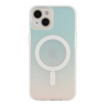 Протиударний Чохол TPU+PC IMD Gradient with MagSafe для iPhone 16e Transparent