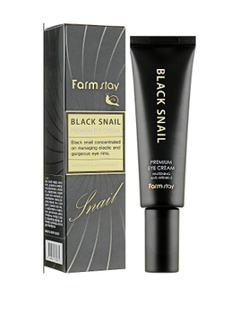 Крем для очей із муцином чорного равлика FarmStay Black Snail Premium Eye Cream 50ml