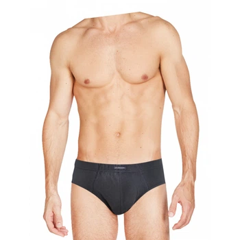 Трусы-слипы Kappa Slip Uomo Elastico Interno c/etichetta Logo антрацит Мужчины M