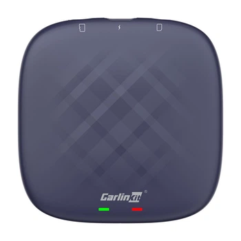 Адаптер 3в1 CarlinKit TBox Plus 4/64Gb 4G/LTE GPS Android 13 для бездротового Apple CarPlay або Android Auto