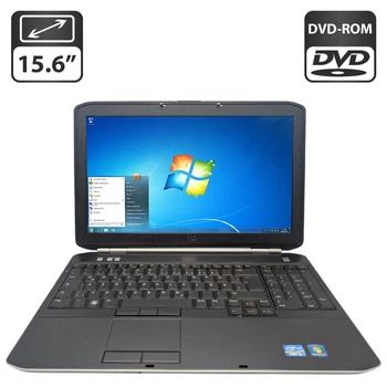 Ноутбук Dell Latitude E5520 / 15.6" (1366x768) TN / Intel Core i3-2330M (2 (4) ядра по 2.2 GHz) / 6 GB DDR3 / 320 GB HDD / Intel HD Graphics 3000 / DVD-ROM б/у