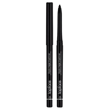 Карандаш каял для глаз черный TopFace Stylo Kajal Eyeliner PT617 №001 для прорисовки слизистой и века