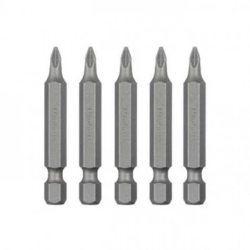 Комплект викруткових насадок PZ1 1/4"*50мм, ACR, S2, уп. 5од., STORM INTERTOOL VT-0203 (17813)