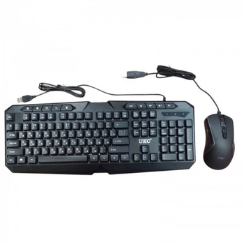 Комплект клавиатуры и мыши с RGB подсветкой UKC 9541 от USB (17893)