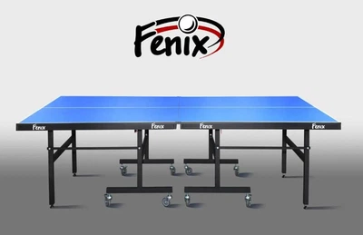 Всепогодный стол для настольного тенниса Fenix Master Sport Outdoor М5 складной 5 мм, синий
