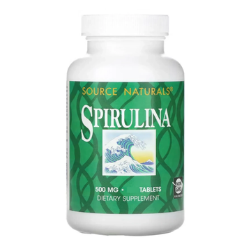 Спіруліна Source Naturals Spirulina 500 мг 100 таб
