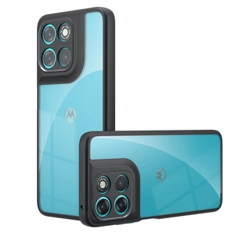 Чехол TPU Bamper Case для Motorola Moto G86 с защитной рамкой на камеру transparent