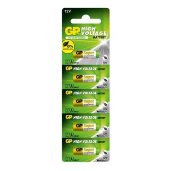Батарейка GP 27A/MN27 Alkaline 12V 5шт (4891199011504)