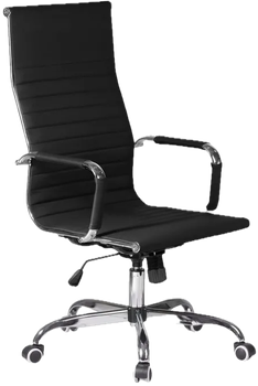Офісне крісло Sofotel 2120 Tokio шкіряне Чорне (5902854510054)