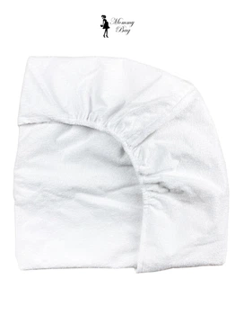 Наматрасник непромокальний Mommy Bag 120×60 см в ліжечко – Білий