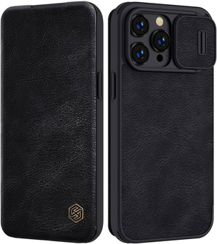 Шкіряний чохол книжка Nillkin Qin Pro Leather Case для Apple iPhone 14 Pro 6.1 (2022) Black