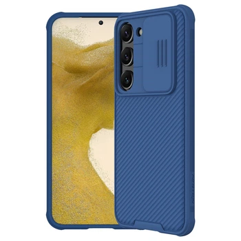 Чехол бампер Nillkin CamShield Pro Case для Samsung Galaxy S23 Blue