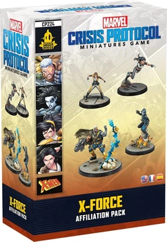 Dodatek do gry planszowej Atomic Mass Games Marvel: Crisis Protocol X-Force – pakiet przynależności (edycja międzynarodowa) (841333129521)