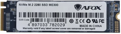 Dysk SSD AFOX ME300 128GB M.2 2280 NVMe PCIe 3.0 x4 3D NAND TLC (ME300-128GN)