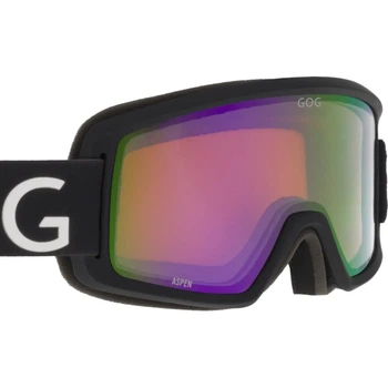Лыжные очки GOG Aspen Photochromic Cat. 1-3 matt black/reflex purple Uni (100086736)