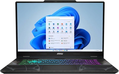 Ноутбук MSI Cyborg A17 AI B2RW (B2RWFKG-066XPL|10M232W11H) Translucent Black