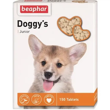 Вітаміни Біфар для собак Догіс Юніор таб №150 (сердечка) Beaphar