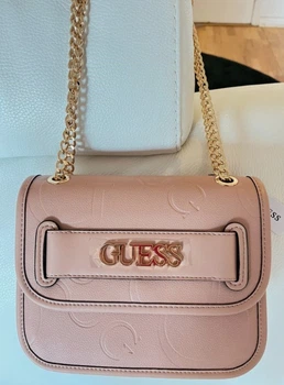 Сумка жіноча GUESS пудра