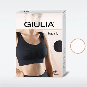 Топ жіночий Giulia Top Rib S-M Ванільний (4823116931800)