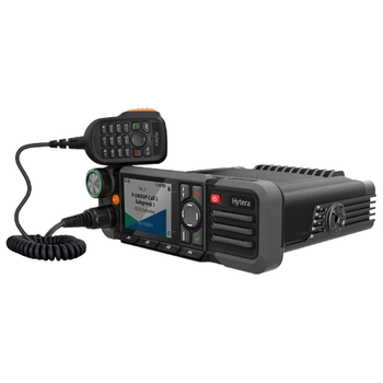Радіостанція цифрова автомобільна Hytera HM-785 1024 каналу 350 - 470 МГц UHF Чорний