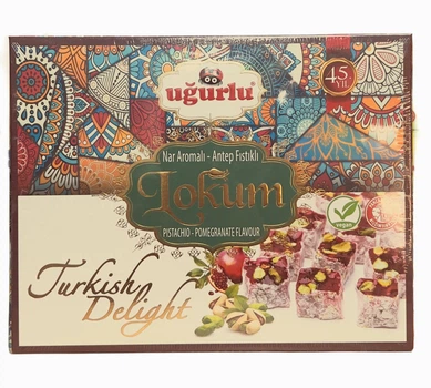 Рахат-лукум гранатовий з фісташками Ugurlu 350г Туреччина