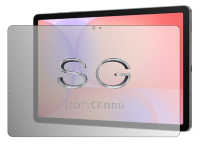 Мягкое стекло для Samsung Tab S10 Lite X406 на экран полиуретановое SoftGlass