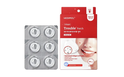 Точечные патчи против акне Medi-Peel Red Lacto Collagen Trouble Patch, 12 шт