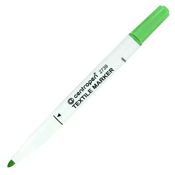 Маркер для текстилю 2мм Textile салатовий CENTROPEN