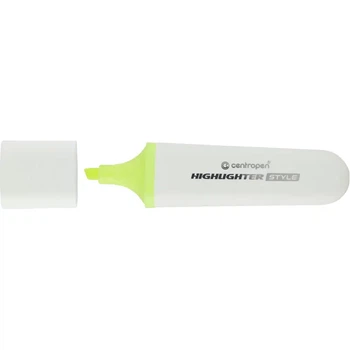 Маркер текстовий Highlighter Style 1-4,6 мм клин жовтий CENTROPEN