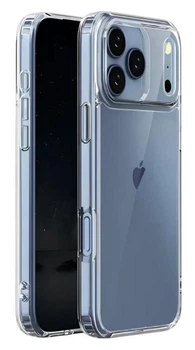 Чехол WXD на iPhone 17 Pro Max / чехол для смартфона с усиленными углами / полузакрытая камера / (прозрачный)