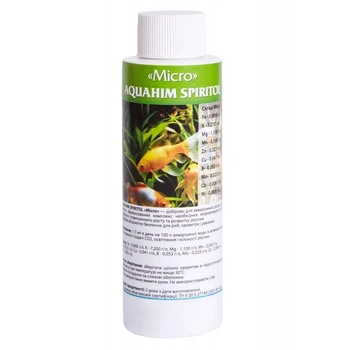 Добриво Aquahim Spiritol Micro, 0.15л MI0150