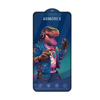 Захисне скло ARMOREX 5D High-Alum AntiDust for iPhone 16 Pro Max Чорний