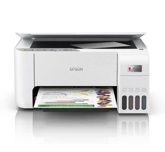 МФУ струйное цветное A4 Epson L3256, белый, WiFi, 5760х1440 dpi, до 33/15 стр/мин, USB, встроенное СНПЧ, чернила Epson 103