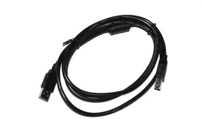 Кабель USB 2.0 AM - USB BM, 1.5 м, чорний, Atcom, феритовий фільтр (5474)