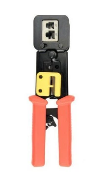 Клещи обжимные (кримпер) Cablexpert T-WC-05, для RJ45 / RJ12 / RJ11, храповый механизм