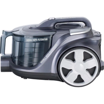 Пилосос Edler ED-2201SB, Grey, 900W, контейнер, об'єм пилозбірника 3л, циклонна система, турбощітка, універсальна щітка