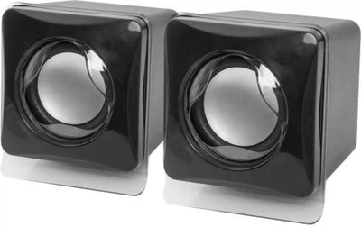 Колонки 2.0 Defender SPK 35, черный, 5 Вт, 3.5 мм, питание от USB, регулятор громкости (65635)