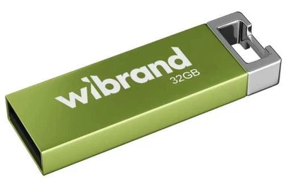 Флеш накопитель USB 32Gb Wibrand Chameleon, Light зелёный, USB 2.0 (WI2.0/CH32U6LG)