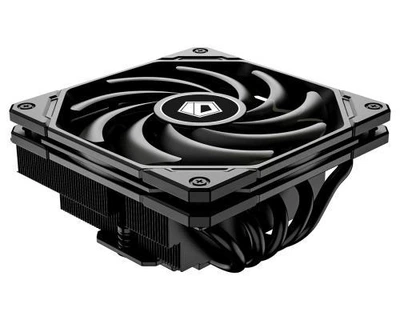 Кулер для процесора ID-Cooling IS-55 чорний, 1x120 мм, алюміній/мідь, Intel: 1700, 1200, 1150, 1151, 1155, 1156, AMD: AM5, AM4,