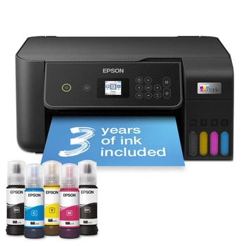 МФУ струйное цветное A4 Epson L3280, черный, WiFi, 5760х1440 dpi, до 33/15 стр/мин, ЖК экран 3.7 см, USB, встроенное СНПЧ, чернила