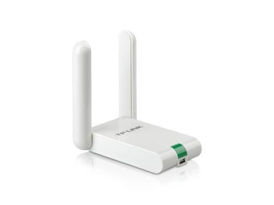 Сетевой адаптер USB TP-LINK TL-WN822N, белый, до 300 Мбит/с, 802.11n, WPS, USB 2.0, две внешние антенны 3 дБи
