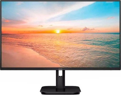 Монітор 23.8' Philips 24E1N1100A/00, чорний, IPS, 1920x1080 (16:9), 1 мс, 100 Гц, 250 кд/м², 1300:1, 178°/178°, 2x2 Вт, VGA