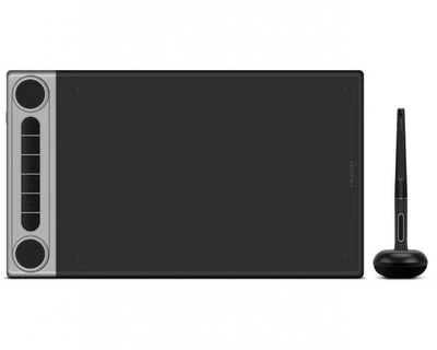 Планшет Huion Inspiroy Dial 2 (Q630M), черный, 5080 lpi, 356.6х207 мм