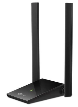 Сетевой адаптер USB TP-LINK Archer T4U Plus, черный, 5GHz / 2.4GHz, AC1300 (867 / 400 Мбит/с), USB 3.0, высокомощные антенны,