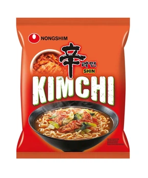 Локшина зі смаком Kimchi 120г Nongshim (8801043157742)