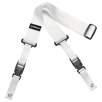 Ремень для гитары DIMARZIO 2 INCH NYLON CLIPLOCK WHITE